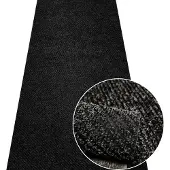Oxide Deurmat op maat, 67 cm breed, zwart, antislip