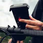 Spacecase Sterke Fiets & Motor Telefoonhouder met Lock Systeem