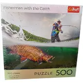 Trefl Puzzel Vissen Vangst 500 Stukken - Natuur & Visserij