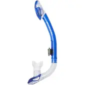 SCUBAPRO Fusion Pro Dry Snorkel, Blauw