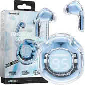 Acefast T8 Serie - Draadloze Koptelefoon - Bluetooth - IPX4 - Jasblauw
