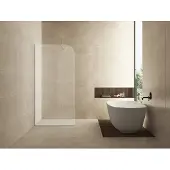 Wiesbaden Inloopdouche Curvea 100x200 cm 8 mm Nano Helder Glas