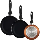 Wellhome 16/20/24 Cm Koekenpan Set 3 Stukken