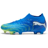 Puma Future 9 Ultimate Gras Voetbalschoenen (FG) Blauw Luminous Blue Lime