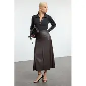 Trendyol Rok donkerbruin