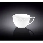 Wilmax England Jumbo Kop Wit Porselein 500 ml set van 2