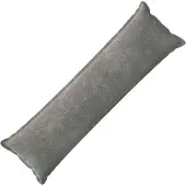 vidaXL Kussensloop HOUTEN Donkergrijs 40 x 145 cm Chenille Stof