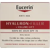 Eucerin Hyaluron-Filler + Volume-Lift Dagcrème Spf15 Droge Huid 50 ml Dagcrème
