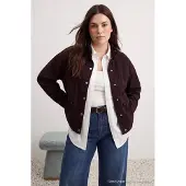 Trendyol Dames Bruin Effen Lang Oversized Grote maten Blazers