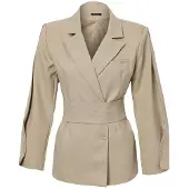 Trendyol TRENDYOLMİLLA Dames Bruin Effen Lang Regular fit Blazers