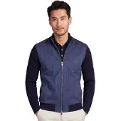 Gentiluomo Vest donkerblauw merinowol