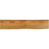 vidaXL Tafelblad met natuurlijke rand 160x20x3,8 cm massief mangohout