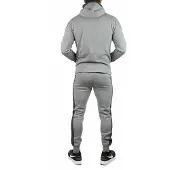 Nike Air heren fleece trainingspak volledige set grijs