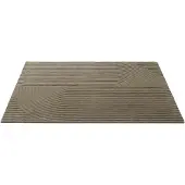 Muuto Relevo Rug Quattro vloerkleed van wol Taupe, 170x240 cm