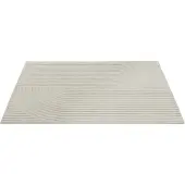 Muuto Relevo Rug Quattro vloerkleed van wol Gebroken wit, 170x240 cm