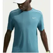 Nike Miler blauw hardloop-T-shirt voor heren || Maat: M