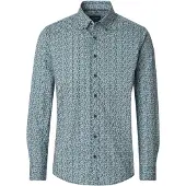 Casa Moda Overhemd heren Groen B.D. Casual Fit 126132420/300