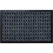 Dywany Łuszczów Dunlop Antislip Deurmat Visgraat Grijs 50x80 cm