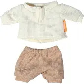 Miniland poppenkleding T-shirt en broek 21cm pop accessoire.