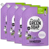 Marcel's Green Soap Handzeep Navulling - Grootverpakking - Lavendel & Rozemarijn - 4 x 1L