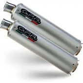 Gpr Exclusive Inox Tondo Honda Fmx 650 05-08 Gehomologeerde Slip On Uitlaatdemper