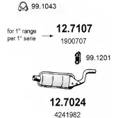 ASSO 12.7107 Einddemper