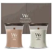 Woodwick 2 Medium Candles Cadeauset |