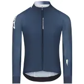 Q36.5 - Gregarius Hybrid Collar Fade L/S Jersey - Fietsshirt L, blauw