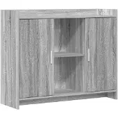 vidaXL Dressoir, 98,5 x 33 x 80 cm, spaanplaat