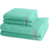 Ross Handdoek 'Sinfonie' turquoise