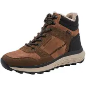 Marco Tozzi Veterboots bruin / karamel / zwart