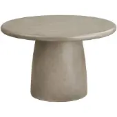 Ebuy24 Eettafel Bonnet Grijs ø120cm