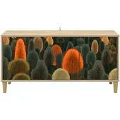 vidaXL TV-kast ZAANDAM, 102 x 33 x 50 cm, Sonoma houtvezel
