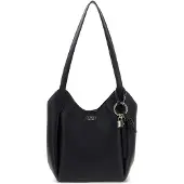 GUESS Dames Zwarte Melody-bucketbag (OSFA), Casual, Polyurethaan HWBG9735030