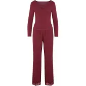 Hunkemoller Pyjama set Rood Dames | Maat: S
