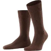 Falke Sokken bruin, Effen