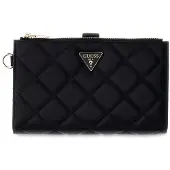 GUESS portemonnee Juliet SLG Double Zip Organizer Black zwart