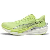 Puma Deviate NITRO 4 Hardloopschoenen Groen Grijs AW26 Dames, Maat 41 - EUR