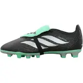 Adidas JR PREDATOR CLUB Fold-Over Tongue FG/MG Voetbalschoenen Voetbalschoenen | Maat 34 Jongens Zwart