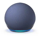 Amazon Echo Dot (5th Generation) - Deep Sea Blue Smart Speaker Blauw