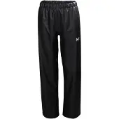 Helly Hansen Moss, regenbroek, junior, zwart