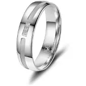 MARRYA Ring 'SI-14 Ehering aus Silber' zilver