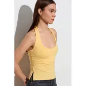Dilvin Halsband Cut-Out Slim Fit Blouse