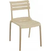 FurniTex K32-FX Serie - Tuinstoel - Beige - Stapelbaar - Polypropyleen