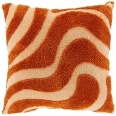Unique living - Sierkussen Maud - orange flame - 50x50cm