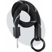 Voltano Insteekketting Extra Dik – 100 cm – Zwart - 8 MM Gehard Staal