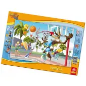 Trefl Puzzel met Frame - Bugs Bunny Basketball 15 stukjes