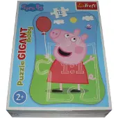 Trefl Peppa Pig Gigant Baby Vloerpuzzel 12 Stuks 40x60 cm