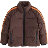 Next Winterjas bruin / oranje