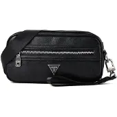 GUESS schoudertas polstasje Berlin Camera Bag Black zwart